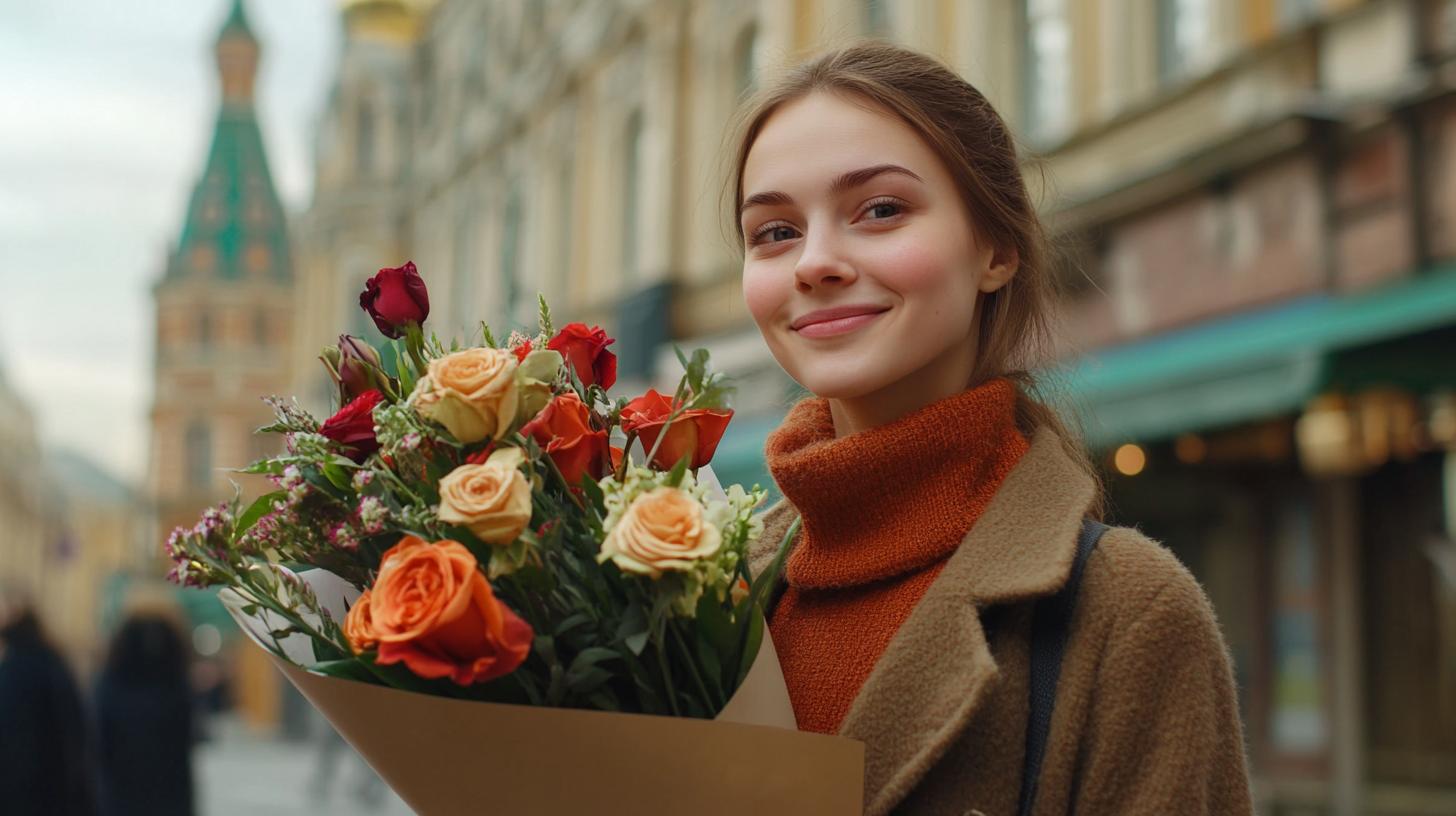 Доставка цветов и букетов в Санкт-Петербурге;